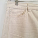 Second-Hand - Sportscraft Chalk Straight Front Split Midi Skirt Size 14 - SwapUp