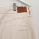 Second-Hand - Sportscraft Chalk Straight Front Split Midi Skirt Size 14 - SwapUp
