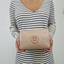 Second-Hand - Mimco Mushroom Small Multi Use Clutch - SwapUp
