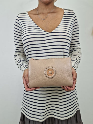 Second-Hand - Mimco Mushroom Small Multi Use Clutch - SwapUp