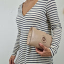 Second-Hand - Mimco Mushroom Small Multi Use Clutch - SwapUp