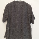 Second-Hand - Black Pepper Breezy Spotted Casual Blouse Size 16 - SwapUp