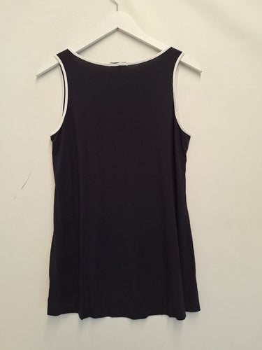 Second-Hand - Tani Soft White Edge Everyday Tank Top Size 10 - SwapUp