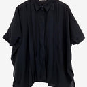 Second-Hand - Mela Purdie Relaxed Layered Drop Shoulder Shirt Size 6 - SwapUp