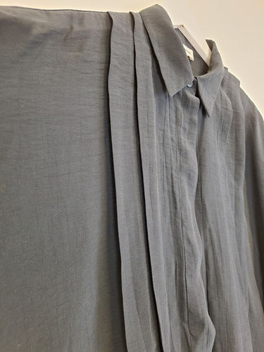Second-Hand - Mela Purdie Relaxed Layered Drop Shoulder Shirt Size 6 - SwapUp