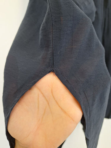 Second-Hand - Mela Purdie Relaxed Layered Drop Shoulder Shirt Size 6 - SwapUp