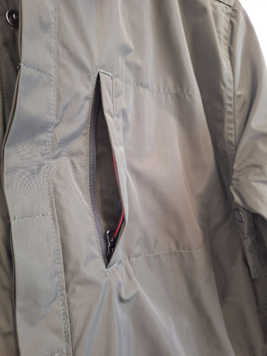Second-Hand - Victorinox Olive Quilted Winter Outdoors Jacket Size M - SwapUp