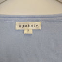 Second-Hand - Humidity Sky Blue Relaxed Knit Top Size S - SwapUp