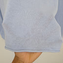 Second-Hand - Humidity Sky Blue Relaxed Knit Top Size S - SwapUp