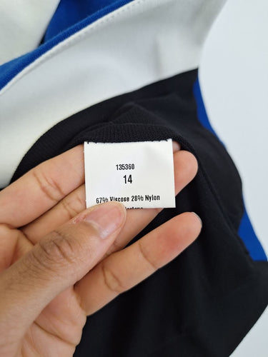Second-Hand - Carla Zampatti Ocean Ponte Mod Jacket Size 14 - SwapUp