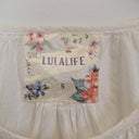Second-Hand - Lulalife Beaded Tassel Pearl White Blouse Size S - SwapUp
