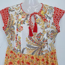 Second-Hand - Lulalife Patchwork Floral Summer Mini Dress Size S - SwapUp