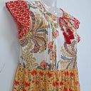 Second-Hand - Lulalife Patchwork Floral Summer Mini Dress Size S - SwapUp