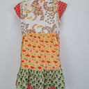 Second-Hand - Lulalife Patchwork Floral Summer Mini Dress Size S - SwapUp
