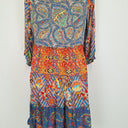 Second-Hand - Lulalife Patchwork Ruffle Tiered Mini Dress Size S - SwapUp
