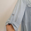 Second-Hand - Velvet Heart Light Chambray Tiered Shirt Dress Size S - SwapUp