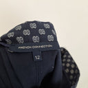 Second-Hand - French Connection Navy Classic Tapered Pants Size 12 - SwapUp