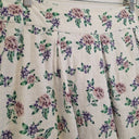 Second-Hand - Review Broderie Pretty Pleated Roses Midi Skirt Size 14 - SwapUp