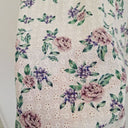 Second-Hand - Review Broderie Pretty Pleated Roses Midi Skirt Size 14 - SwapUp