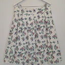 Second-Hand - Review Broderie Pretty Pleated Roses Midi Skirt Size 14 - SwapUp