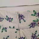 Second-Hand - Review Broderie Pretty Pleated Roses Midi Skirt Size 14 - SwapUp