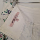 Second-Hand - Review Broderie Pretty Pleated Roses Midi Skirt Size 14 - SwapUp