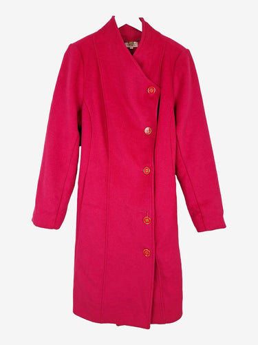Review Amaranth Felt Mid Length Cardigan Size 16