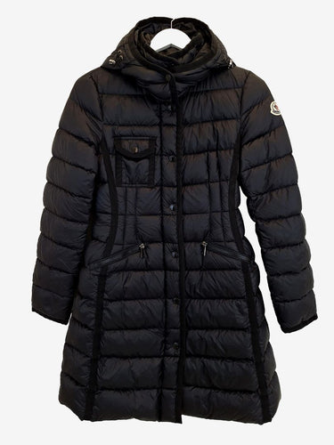 Moncler Goose Down Authenticated Hermine Long Coat Size S