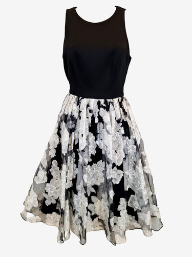 Lounge City Chic Floral Flare Cocktail Dress Size 8