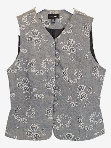 Witchery Vintage Tailored Floral Vest Size 8