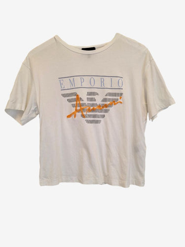 Emporio Armani Branded Graphic T-shirt Size S