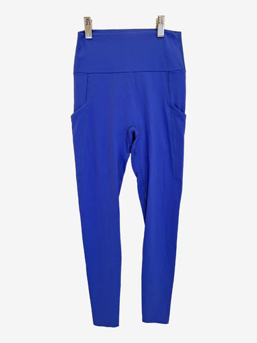 Running Bare Electric Blue Leggings Size 10