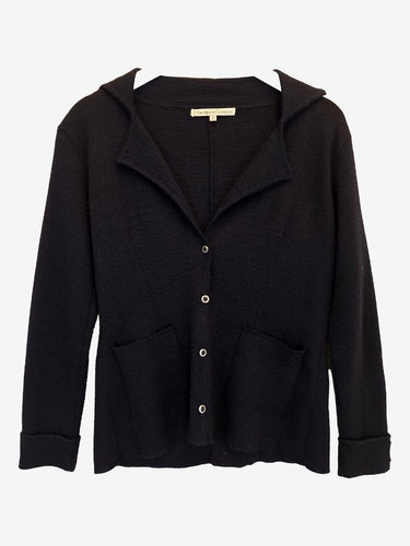 Assorted Brands Notched Alpaca Tailored Cardigan Size S