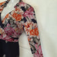 Leona Edmiston Elegant 3/4 Sleeve Floral Midi Dress Size 10 by SwapUp-Online Second Hand Store-Online Thrift Store