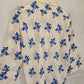 Zara Embroidered Floral 3/4 Sleeve Shirt Size XS by SwapUp-Online Second Hand Store-Online Thrift Store