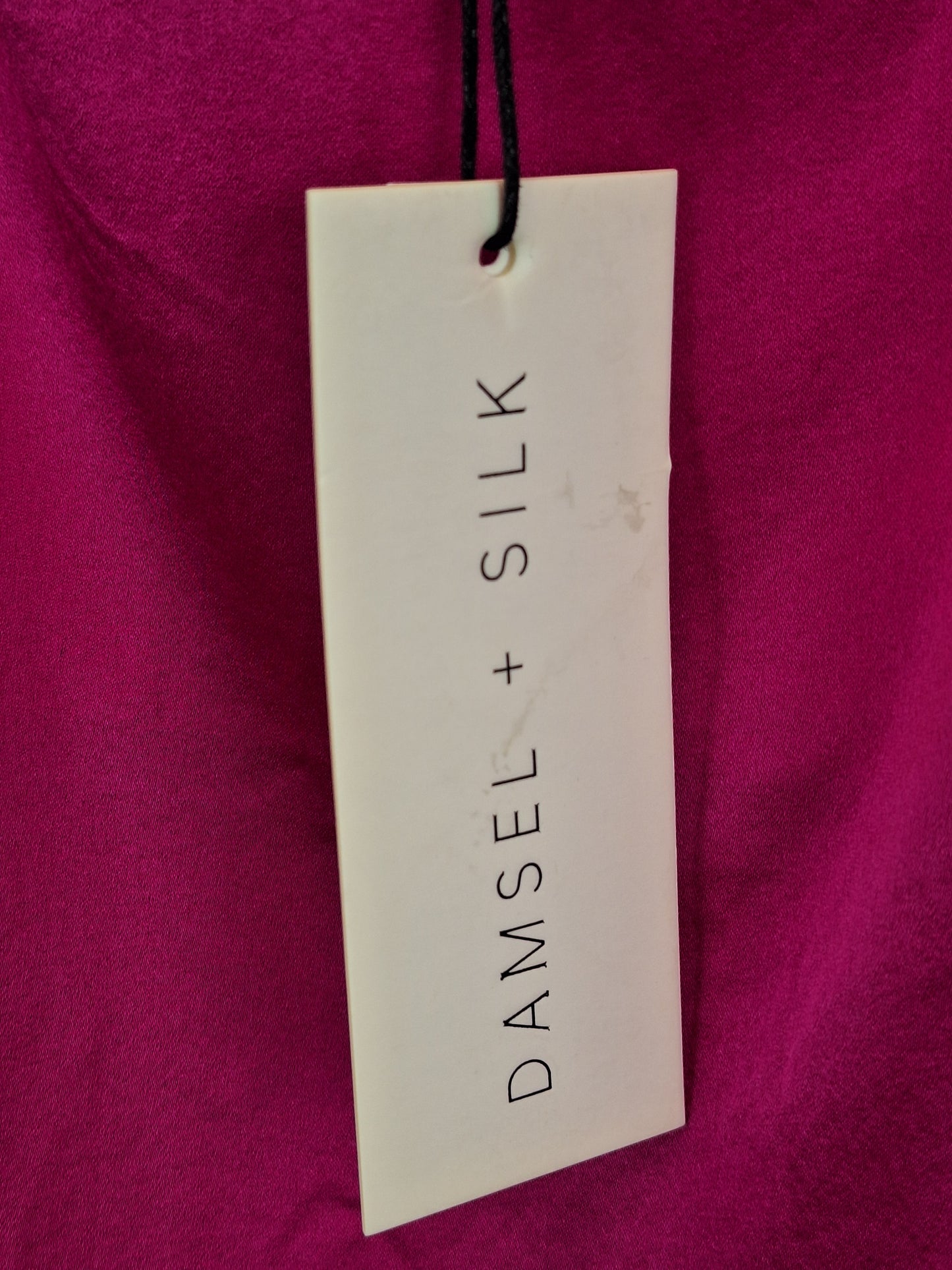 Damsel + Silk  Fuchsia Core Slip Top Size 10 by SwapUp-Online Second Hand Store-Online Thrift Store