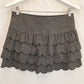 DKNY Scalloped Tiered Hipster Mini Skirt Size 8 by SwapUp-Online Second Hand Store-Online Thrift Store