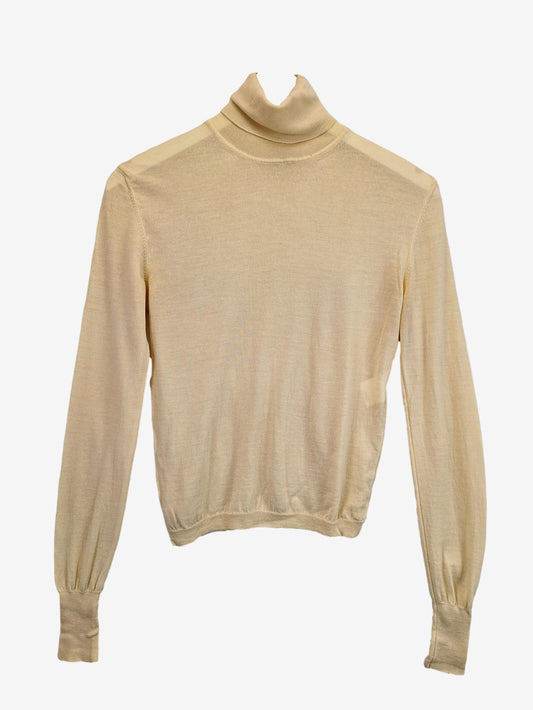 CoSTUME NATIONAL Fine Wool Turtle Neck Knit Jumper Size M by SwapUp-Online Second Hand Store-Online Thrift Store