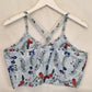DK Active Basic Floral Active Crop Top Size 18 by SwapUp-Online Second Hand Store-Online Thrift Store