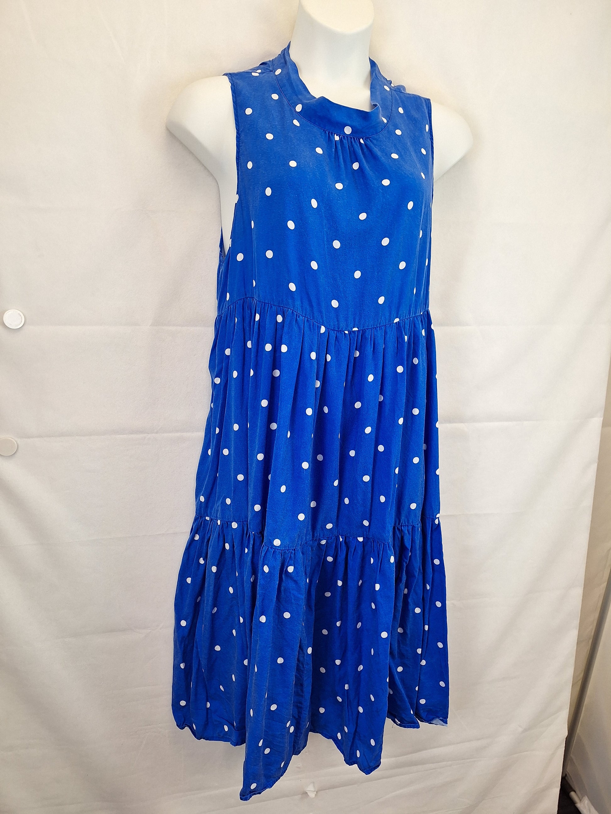 Trelise Cooper High Neck Tiered Maxi Dress Size XL by SwapUp-Online Second Hand Store-Online Thrift Store