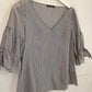 Cue Everyday Flared Sleeve Top Size 10 by SwapUp-Online Second Hand Store-Online Thrift Store