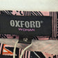 Oxford Stylish Twist Front Mini Skirt Size 12 by SwapUp-Online Second Hand Store-Online Thrift Store