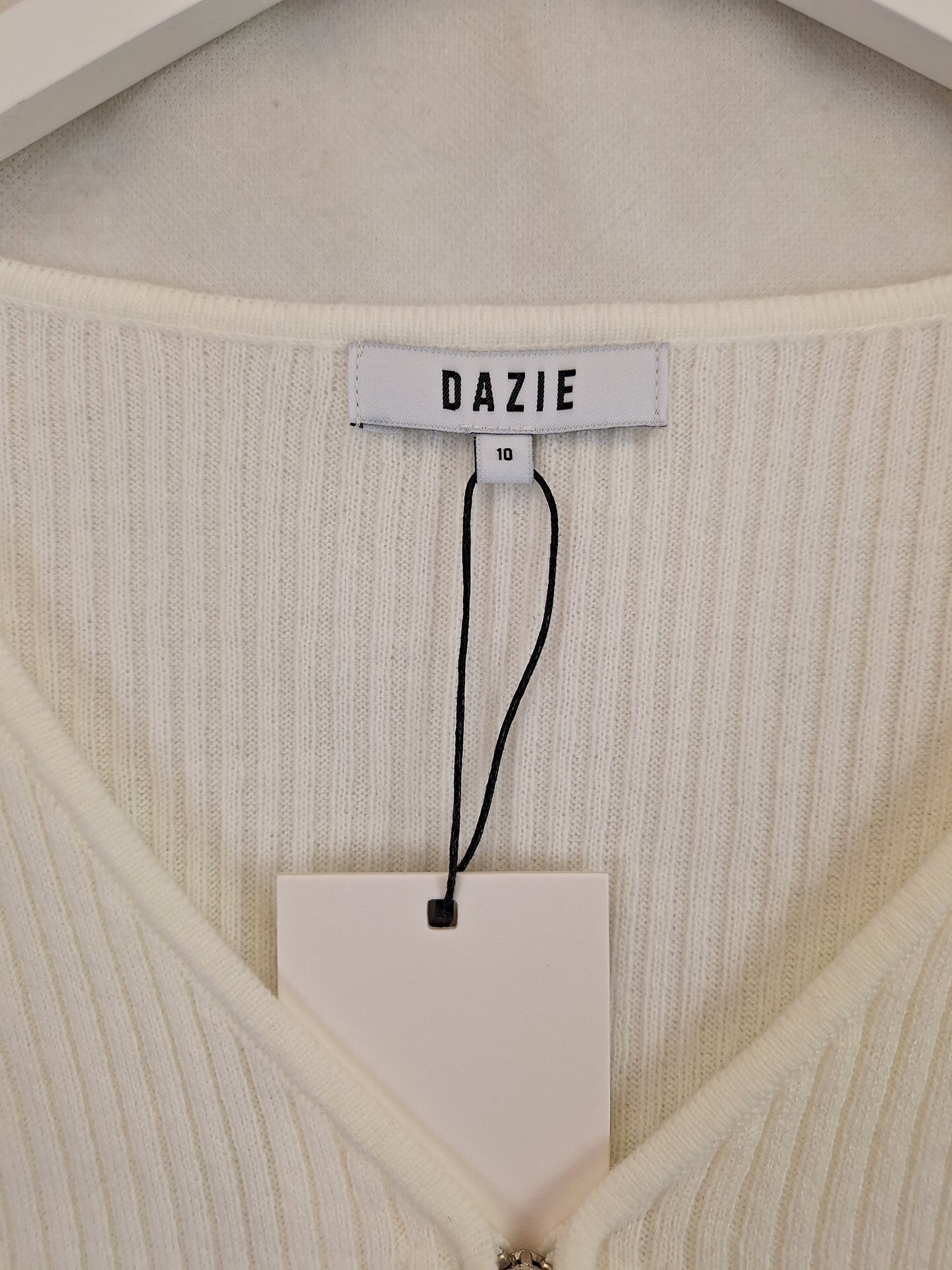 Dazie Everyday Zip Through Cardigan Size 10 by SwapUp-Online Second Hand Store-Online Thrift Store