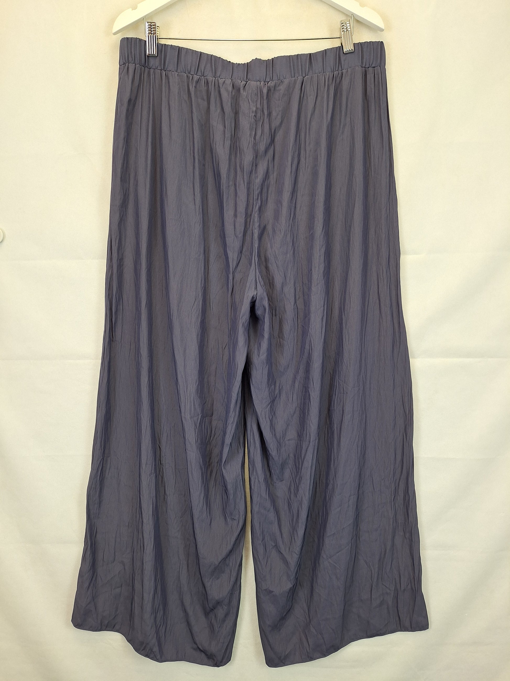 Witchery Flint Soft Pleat Wide Leg Pants Size 16 by SwapUp-Online Second Hand Store-Online Thrift Store