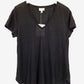 Witchery Casual Linen V Neck T-shirt Size L by SwapUp-Online Second Hand Store-Online Thrift Store