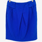 Sheike Cobalt Manic Crepe Mini Skirt Size 14 by SwapUp-Online Second Hand Store-Online Thrift Store