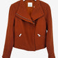 Marcs Rust Lani Felted Wool Asymmetric Jacket Size 10 by SwapUp-Online Second Hand Store-Online Thrift Store