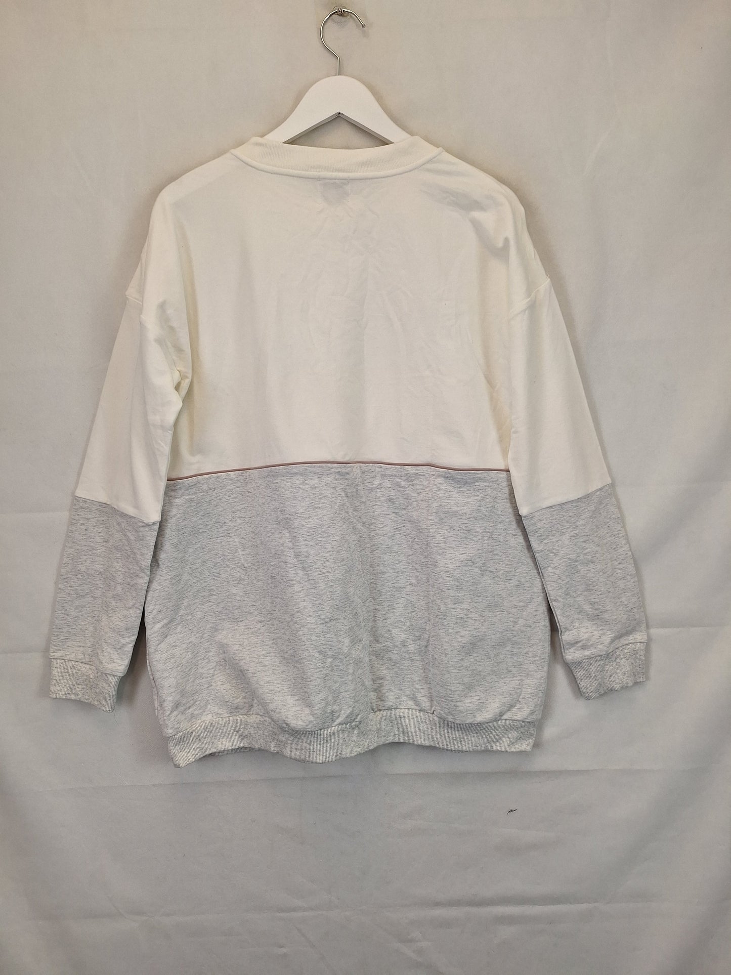 Bae Two Tone Comfy Maternity Sweat Top Size S by SwapUp-Online Second Hand Store-Online Thrift Store