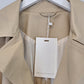 The Curated Classic Tied Waist Trench Coat Size S by SwapUp-Online Second Hand Store-Online Thrift Store