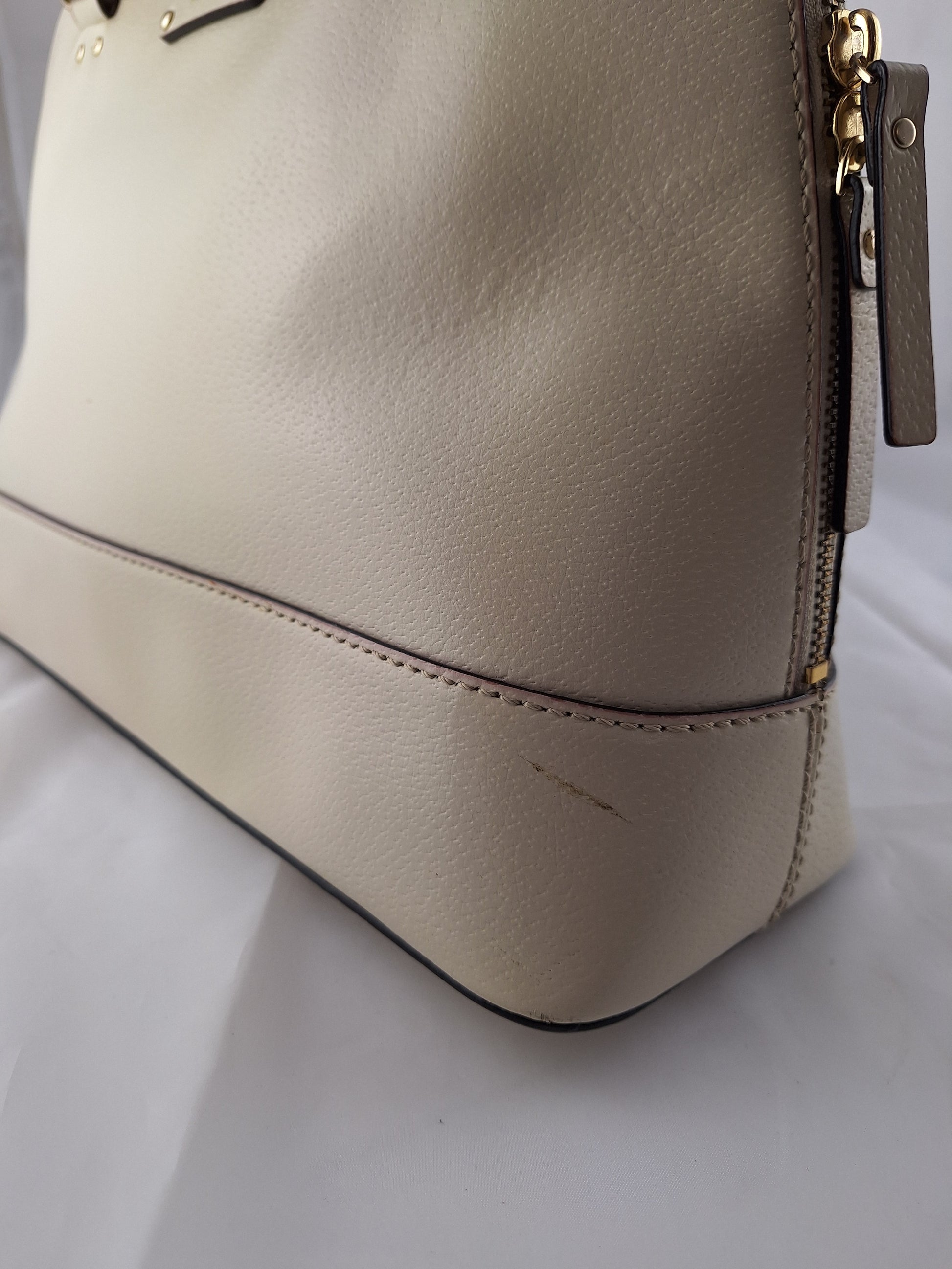 Kate Spade Chalk Wellesley Rachelle Satchel Bag Bag by SwapUp-Online Second Hand Store-Online Thrift Store